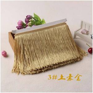 Vendita all'ingrosso 10cm 40 colori di crittografia poliestere nappa frangia pizzo 4in rifilatura per Boho Latin Dance Dress - Product Image 6