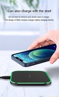 Chargeur sans fil portable 15W pour les voyages d'affaires - Facile à emballer et à transporter