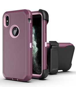 Custodia <span class=keywords><strong>Protettiva</strong></span> Ibrida 3-in-1 Defender Armor in TPU e PC per <span class=keywords><strong>iPhone</strong></span> <span class=keywords><strong>XS</strong></span> Max, Magnetica, Antiurto, con Robot Integrato - Vendita all'Ingrosso - Product Image 3