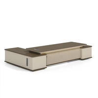 Meubles de bureau de luxe minimalistes et élégants Table de bureau de direction moderne Bureau de direction Table de direction du bureau du président