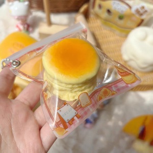 Juguete Squishy de Crecimiento Lento con Forma de Pastel de Chocolate, Queso y Fresa, Venta al por Mayor, Nuevo Diseño, Bola Antiestrés para Niñas, Taba Squeeze - Product Image 2