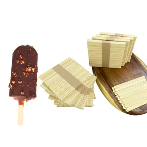 114Mm Bằng Gỗ Ice Cream Sticks Thủ Công Ice Cream Sáp Lưỡi Depressor Gỗ Gậy - Product Image 6