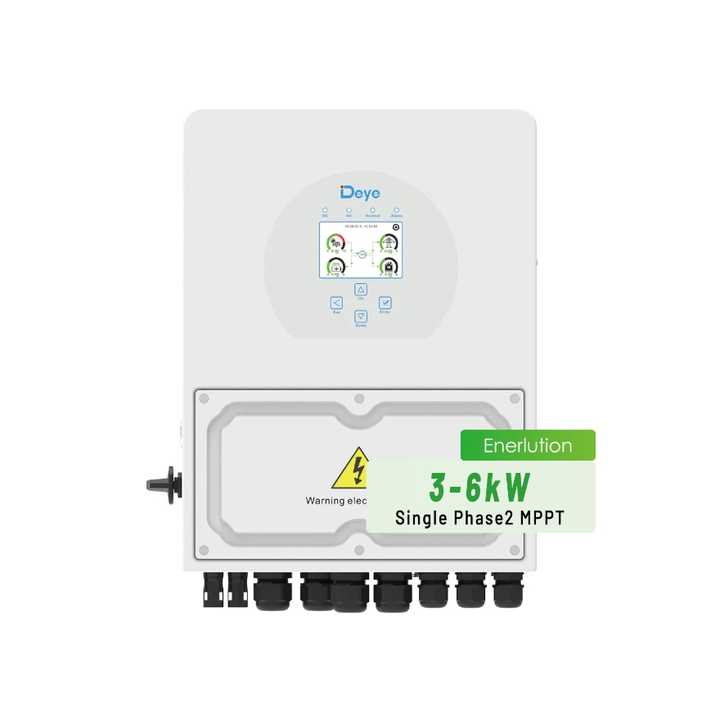 Deye Hybrid Single Phase Hybrid Solar Inverter with MPPT Charge ...