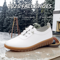 Nouvelles Bottes d'Hiver Confortables pour Femmes Âgées 2025 – Style Automne, Semelles Antidérapantes en Tendon, Doublure Polaire Chaude
