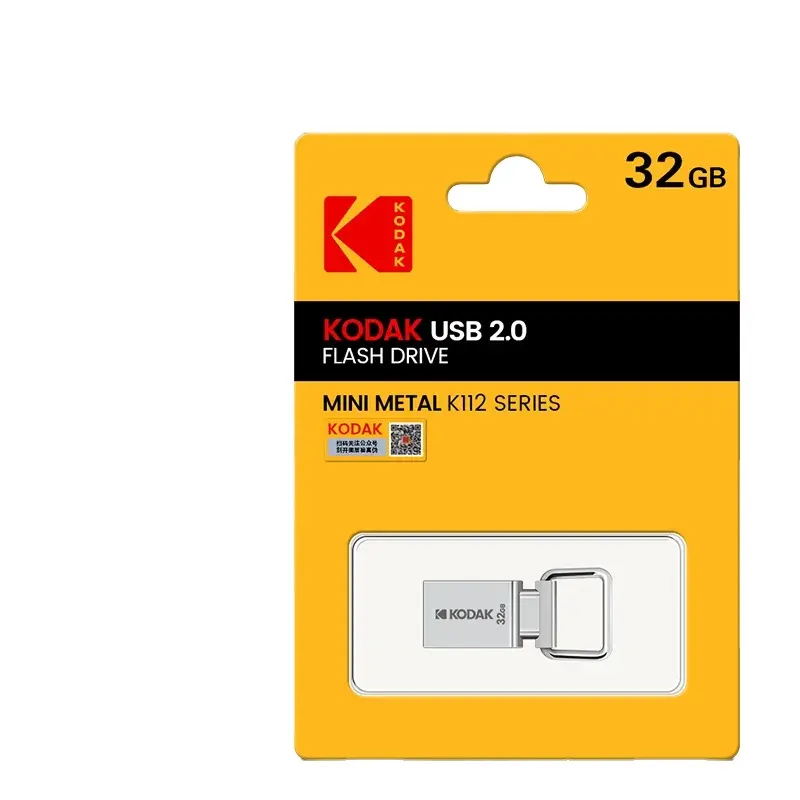 KODAK pendrive kristal, Flash Drive USB kecepatan tinggi 16GB 32GB 64GB 128GB 2.0