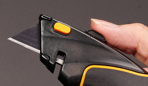 ZY-K25 nhiệm vụ nặng nề hợp kim nhôm xử lý tiện ích dao có thể thu vào an toàn cắt dao Thảm hình nền dao với lưỡi dự phòng - Product Image 2