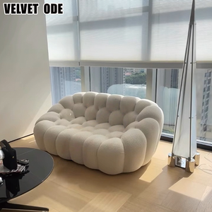 Divano Verde Lime Accogliente e Resistente, Pronto all'Uso, di Lusso Economico, per un'Atmosfera Rilassata, Ideale per Ospiti e Zona Familiare, Tendenza del Momento - Product Image 3