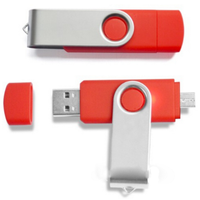 Kustomisasi Grosir Cle OTG Chiavetta USB Otg 3.0 128GB 64GB 32GB USB-Stick Putar untuk Ponsel