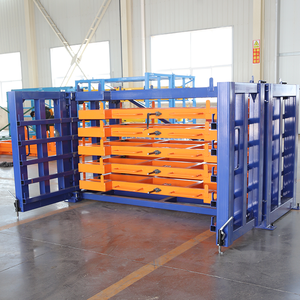 رف تخزين قابل للطي من الفولاذ الثقيل مع تشطيب مقاوم للصدأ، قابل للتخصيص ومتوافق مع الرافعات الشوكية - Product Image 4