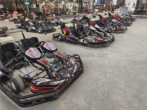 Kart de course professionnel à double poste à châssis robuste, à essence, pour piste, équipement de <span class=keywords><strong>karting</strong></span> commercial extérieur - Product Image 5