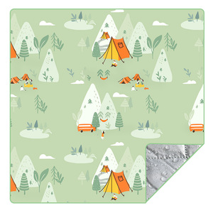 Picnic Mat 200x150 Cm Oxford Cloth Waterproof Rectangular Outdoor Camping Beach Picnic Mat - Product Image 1
