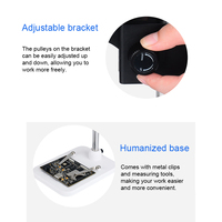 LED Digital Biological Microscope with HD LCD Screen 1000x Magnification Manual Focus for Coins Adults & Kids