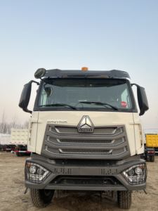 รถบรรทุกซิโนทรัค ฮาวโน่ NX 6x4 แบบดัมพ์ 10 ล้อ เครื่องยนต์ดีเซล 451-500 แรงม้า ยูโร 5 สำหรับงานหนัก ขนส่งวิศวกรรม - Product Image 5