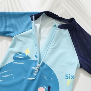 Nouveau <span class=keywords><strong>Maillot</strong></span> <span class=keywords><strong>de</strong></span> <span class=keywords><strong>Bain</strong></span> Garçon 2026 Style Coréen Une Pièce <span class=keywords><strong>Boxer</strong></span> Imprimé Dessin Animé Manches Courtes Séchage Rapide - Product Image 3