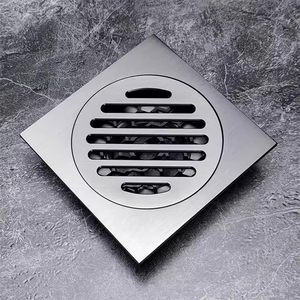 Ống thoát sàn nhà tắm chống mùi, giá cả cạnh tranh, <span class=keywords><strong>Neodrain</strong></span> 304, kiểu vuông, phong cách hiện đại châu Âu - Product Image 1