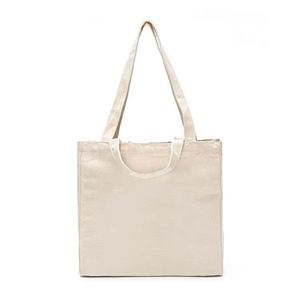 Bolso tote grande de lona resistente de algodón con doble asa, estampado moderno, estilo occidental, para raqueta de tenis, con estampado en relieve - Product Image 1