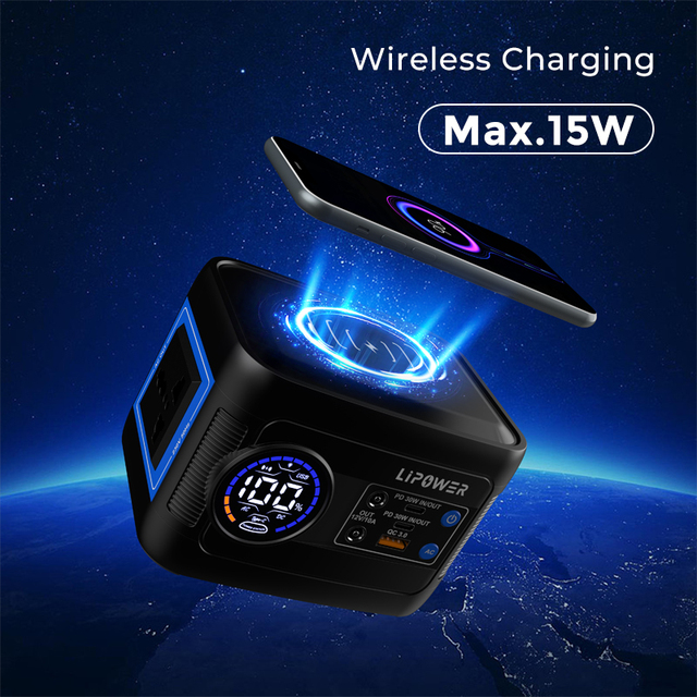 Outdoor Camping Live Streaming 120W Large Capacity 24000 MAh Power Bank Wholesale OEM Headlight Charging Station