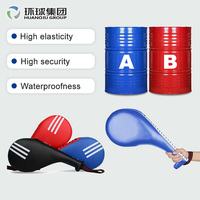 Mousse de polyuréthane personnalisée OEM/ODM pour cible de taekwondo, haute élasticité, double cible de frappe en mousse PU pour arts martiaux