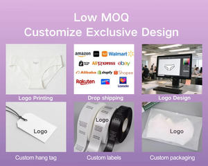 Mutandine Mestruali Personalizzate all'Ingrosso, Impermeabili, Riutilizzabili, Morbide, Comode <span class=keywords><strong>e</strong></span> Traspiranti in Cotone per Donne <span class=keywords><strong>e</strong></span> Ragazze Durante il Ciclo - Product Image 6