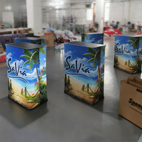 Tables promotionnelles pop-up portables personnalisées Comptoirs pliables Cadre en aluminium Matière plastique pour événements publicitaires Salons professionnels