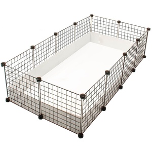Jaula de malla de lujo de venta directa de fábrica, jaula DIY para cerdos holandeses, cobayas y hámsters, corral de metal ecológico con embalaje en caja - Product Image 6