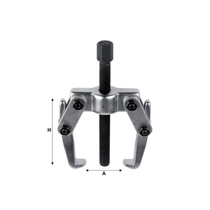 Extractor de tres mordazas FG 162 para reparación de automóviles con tamaño ajustable y gran capacidad de agarre - Product Image 1