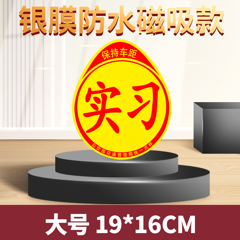 Silver-coated waterproof magnetic version (large size)