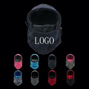 Wholesale Tactical Sports Cycling Ski Fishing Daily Balaclava Winter Face Mask 100% Cotton Custom Unisex Plush Business Party - Product Image 1