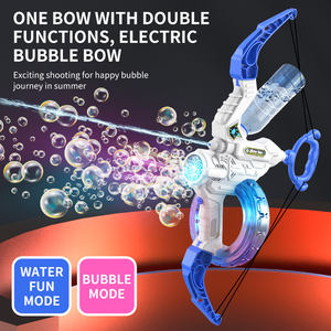 เครื่องยิงน้ำอัตโนมัติแบบ<span class=keywords><strong>2</strong></span> in 1เครื่องยิงฟองสบู่10รูสำหรับเด็กใช้ในฤดูร้อน - Product Image 2