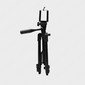 New nhôm nhiếp ảnh Trọng lượng nhẹ máy ảnh kỹ thuật số di động video tripod điện thoại đứng linh hoạt chủ tripod cho ngoài trời Selfie - Product Image 2