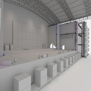 Truss de iluminación redonda de escenario personalizado, soporte de truss circular, sistema de truss de techo de aluminio para eventos al aire libre - Product Image 2