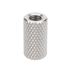 Écrous à molette moletés en acier inoxydable 304 personnalisés - à sertir, anti-rotation, anti-vol - Product Image 5