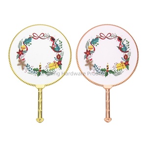 Cadeaux de Noël Mini ensemble de peignes à miroir en métal moulé sous pression Portable Design en métal pour kit cadeau Arts & Crafts - Product Image 2