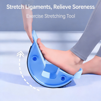 Planche d'étirement des mollets et des pieds en ABS avec résistance réglable, pédale d'inclinaison de la cheville, entraînement du tendon d'Achille, appareil d'exercice intérieur