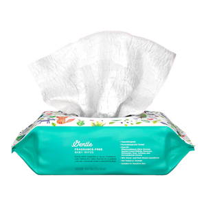 % Özel logo hipoalerjenik dermatolojik olarak test edilmiş su bazlı yumuşak kokusuz ıslak mendil, 800 sayısı (8 paket 100) - Product Image 3