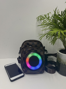 Ngoài Trời Túi Với Ngân Hàng Điện Loa Loa Di Động RGB LED Chiếu Sáng FM Đài Phát Thanh Món Quà Sáng Tạo Cho Chạy Cắm Trại Du Lịch - Product Image 2