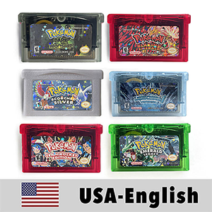 Cartucho de Juego con Cable de Plástico, Edición Team Rocket Odyssey Pisces Quetzal Light Platinum Moemon, para RTC Flash Cart, en Inglés (EE. UU.) - Product Image 5