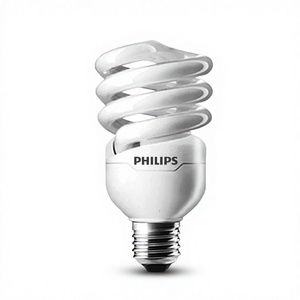 <span class=keywords><strong>Bombilla</strong></span> de bajo consumo <span class=keywords><strong>Philips</strong></span> Spiral Standard, base de rosca E27, 20W, luz blanca fría 6500K - Product Image 2