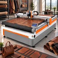 Machine de découpe numérique CNC pour la fabrication d'articles en cuir, machine de découpe de précision pour des designs personnalisés