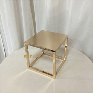 Châu Âu-Phong Cách Đám Cưới Sân Khấu Đạo Cụ Khay Bánh Rèn Sắt Cao Chân Bánh Đứng Đặt Cho Món Tráng Miệng Bảng - Product Image 5