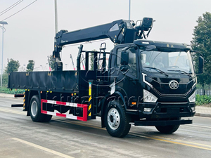 Camion hydraulique FAW à faible coût, capacité de levage 10T, 4x2, durable, auto-chargeur, pour la construction d'infrastructure rurale en Afrique - Product Image 3