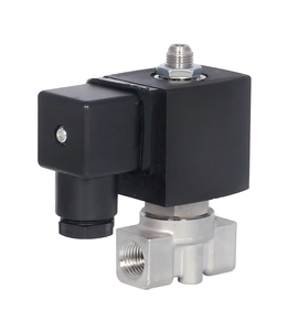 Vanne solénoïde 3 voies en laiton et acier inoxydable pour eau, air, 12V, 24V, AC220V, machine à café - Product Image 5