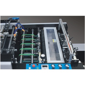 Machine de pelliculage à haute vitesse A3 A4 A5 avec section de polymérisation UV à rouleaux chauffants - Product Image 5