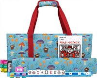 Ensemble de sacs de transport de luxe imperméables pour Mahjong, grande capacité, pour 4 joueurs, Mahjong américain, sac de voyage