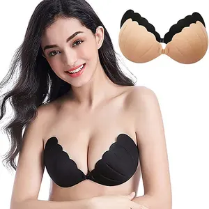 Zelfklevende Beha Siliconen Lift Beha Zelfklevende Onzichtbare Push Up Backless Strapless Beha Voor Vrouwen