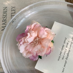 Verano primavera moda coreana Camelia flor pinzas para el cabello para niñas mujeres Vintage Clip lateral flequillo Horquillas para el cabello decoración de playa - Product Image 3