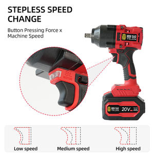 Llave de impacto inalámbrica de alto par YaJin, potente recargable para mantenimiento de automóviles y uso industrial para niveladoras DIY - Product Image 6