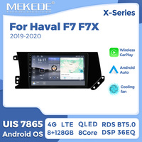 MEKEDE X10 X20 X30 X40 UIS7865 8+128G QLED AKM DSP CarPlay sans fil Android Auto pour Haval F7 F7X 2019-2020
