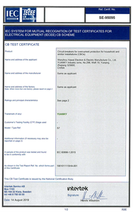 5 amp mcb однополюсный переменного тока выключатель цепи 2 pole миниатюрный автоматический выключатель - Product Image 6