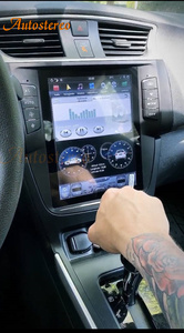 Qualcomm 665 128G Android11 Cho Nissan Sylphy 2012-2018 Tesla Phong Cách GPS Điều Hướng Đầu Đơn Vị Carplay Máy Nghe Nhạc Đa Phương Tiện Radio - Product Image 2